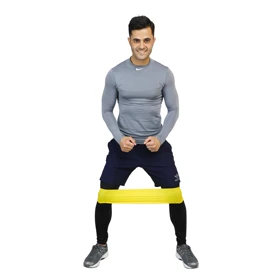 کش پیلاتس زرد 2 متری تن‌زیب - سختی 1 (سبک)