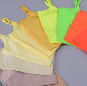 تاپ بندی نخ پنبه کشی قد 55 رنگبندی