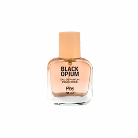 عطر جیبی زنانه پینک ویژوآل مدل Black Opium حجم 30 میلی لیتر