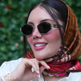 عینک زنانه سلین | فریم کائوچو عدسی پلی کربنات