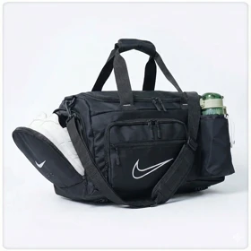 ساک ورزشی نایکی (Nike) 069 مشکی ضد آب و جاکفشی دار (سایز بزرگ)