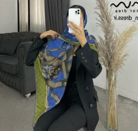 روسری طرح زنجیر