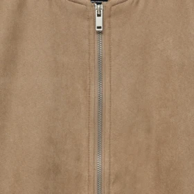 بامبر ساده PULL&BEAR رنگ اخرایی