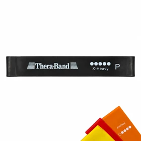 کش مینی لوپ ورزشی تراباند Thera band (مشکی(سخت ترین))