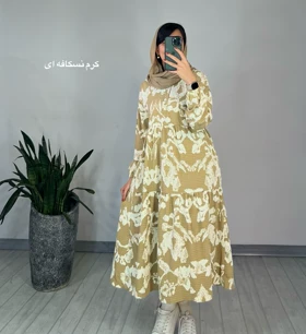 پیراهن مانتویی عطرین