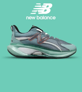 کفش کتانی مردانه و زنانه طوسی سبز NEW BALANCE More Trail v3 مدل 5240