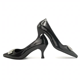 کفش مجلسی زنانه پاشنه‌دار 5 سانت مدل 325947 _ sandal valentino