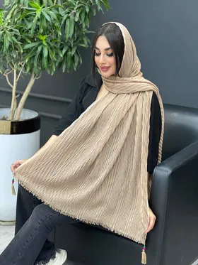 شال پلیسه وسط تور