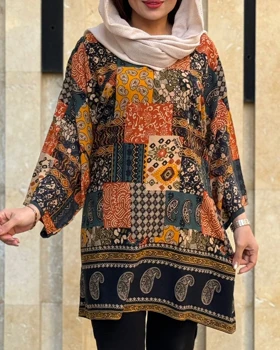 تونیک سایز بزرگ اشک طرح اندونزی 1162