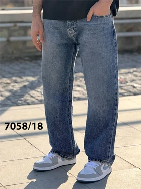 شلوار جین بگ 7058/18