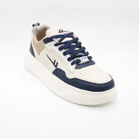 کتانی واریو کرم سرمه ای کد 6712