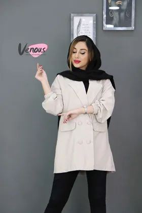 مانتو کتی میکرو دکمه بوکه