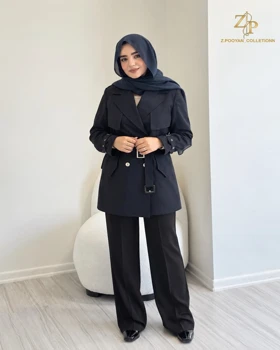 بارانی کتان زنانه آرکو