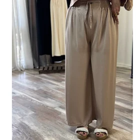 شلوار بگ دورکش زنانه
