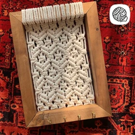 جا کلیدی مکرومه بافی کد 01