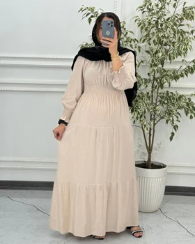 پیراهن ساحلی طرح خسته کمرکش نخ اورجینال 144