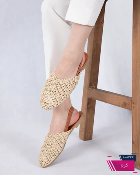 صندل حصیری ZARA