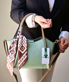 کیف دستی و دوشی زنانه بنو BENO (سبز)