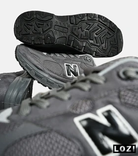 کفش کتانی بزرگ پا طوسی فیلی NEW BALANCE 993
