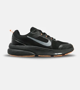 کفش کتانی بزرگ پا مشکی نارنجی NIKE zoom