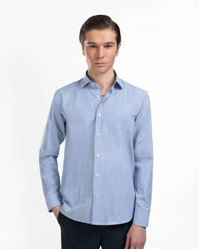 پیراهن مردانه راه راه کد 1812