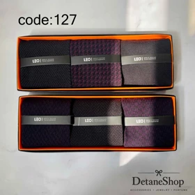 پک سه عددی جوراب مردانه لئو کد 127