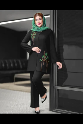 مانتو مجلسی گلدوزی
