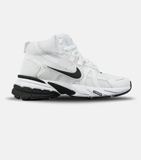 کفش کتانی ساق‌دار مردانه و زنانه سفید مشکی Nike cushlon مدل 7607