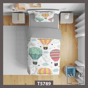 روتختی کودک طرح پترن کودکانه بالن مدل T5789