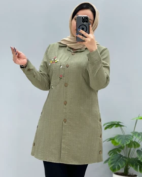شومیز مانتویی نوژان