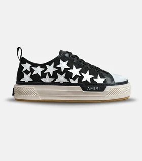 کفش اسنیکرزمشکی سفید Amiri Stars