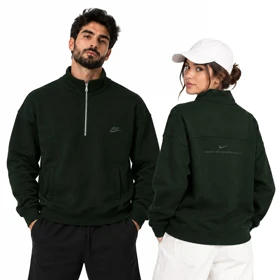 دورس نیم زیپ اسپرت نایک مدل CNA-Dri Fit-5G0714 یشمی