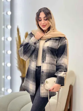شکت چهارخونه دو جیب