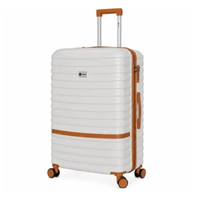 چمدان کارینا مدل C40372-M سایز متوسط (سفید صدفی)