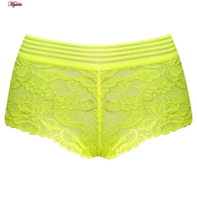 شورت زنانه مدل دانتل فسفری کد 4983-2216