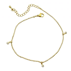 پابند زنانه نگین‌دار ژوپینگ، مدل ظریف و شیک البرنادو Xuping