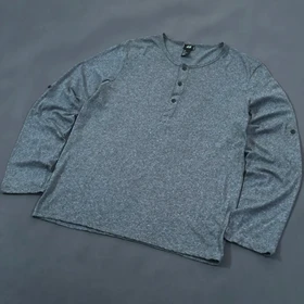 Size M-L تیشرت آستیندار اورجینال برند معتبر H&M سوئد