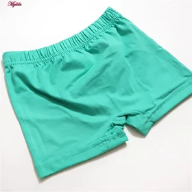 شورت پنبه‌ای پسرانه کوزا مدل پادار سبزآبی کد 4595