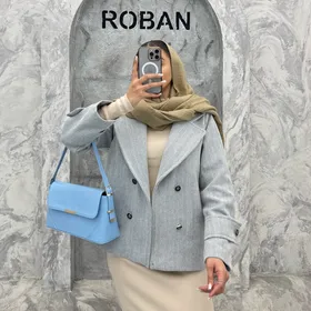 کت توییت‌پشمی یقه انگلیسی پهن nil