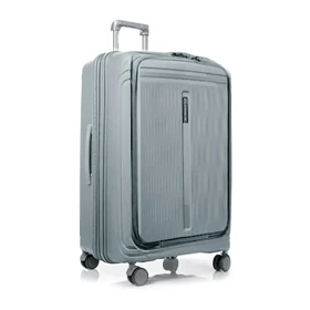 چمدان نشکن هادایز مدل HADIZE - HZD001 SMALL POLYPROPYLENE سایز کوچک (به همراه محفظه لپتاپ) (طوسی روشن)