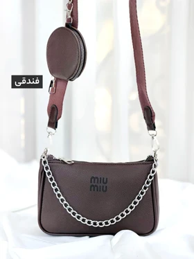 کیف پاسپورتی چرم میا کد 103200565 (فندقی)