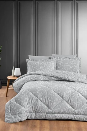 ست خواب یک نفره Pierre Cardin مدل Ivy پنبه‌ای - طوسی