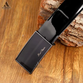 کمربند ورنی مردانه Patent Leather Belt BL49