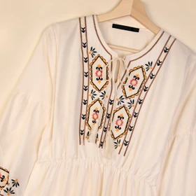 پیراهن گلدوزی الناز