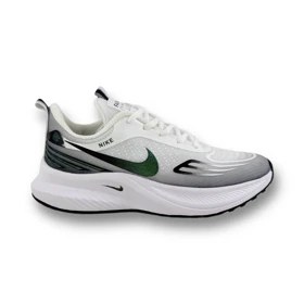 کتانی رانینگ مردانه مدل نایکی NIKE رنگ سفید مشکی سبز