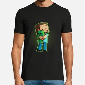 تیشرت ماینکرافت با طرح کریپر Creeper کد 42521