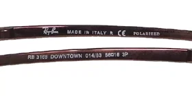 عینک آفتابی ریبن RayBan RB3168S 1483