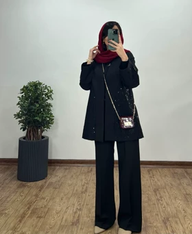 مانتو مجلسی سوزندوزی سلدا