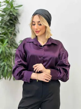 شومیز ساتن سلین