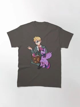 تیشرت جاسوس و خانواده | تیشرت Spy x Family طرح Agent Twilight and Twilight Sparkle کد 125497